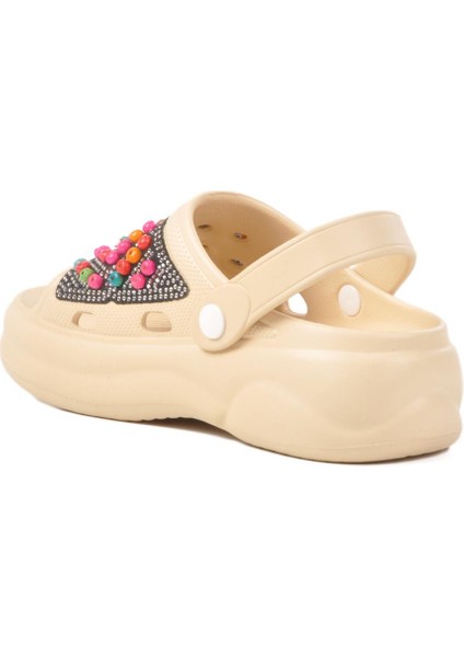 E-800 Z Siyah Kadın Taşlı Siyah Terlik fırsatları