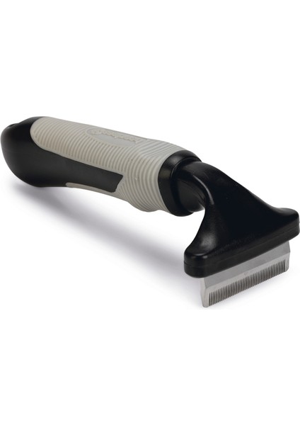 Beeztees Kısa ve Uzun Tüylü Köpek Alt Kürk Tarağı, Siyah Gri, S, 15CM, 15X6X6CM