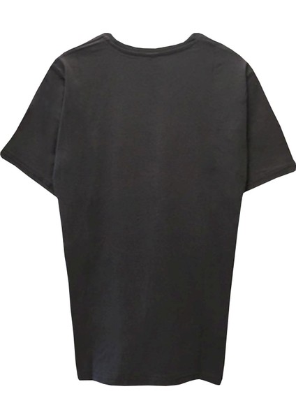 Rock Müzik Iron Maiden Baskılı Gri Tişört fiyatları