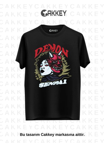 Unisex Oversize Baskılı T-Shirt