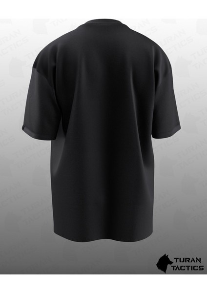 Göktürkçe Türk Tasarımlı Oversıze Unısex T-Shırt modelleri