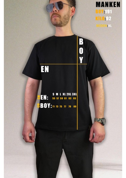 Göktürkçe Türk Tasarımlı Oversıze Unısex T-Shırt fırsatları