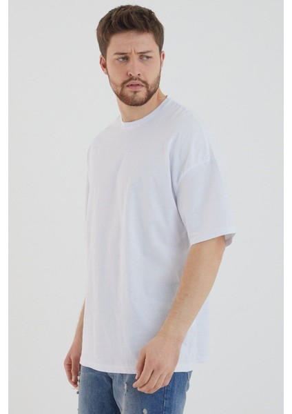 Beyaz Oversize T-Shirt modelleri