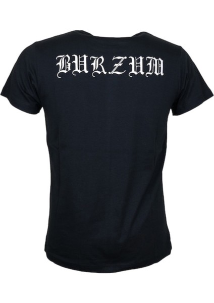 Burzum Aske Metal Band Baskılı Penye Tişört fiyatları