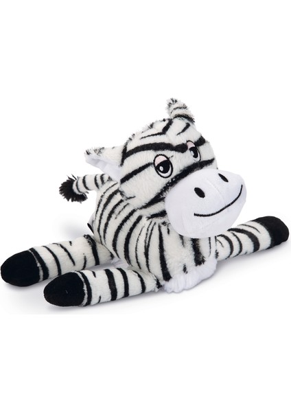 Beeztees Köpek Oyuncağı, Sesli, Zebra, Peluş, Siyah/beyaz, 25X17X10CM