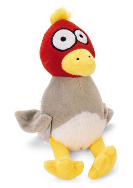 Beeztees Köpek Oyuncağı, Sesli, Papağan, Peluş, Gri, 27X10X10CM