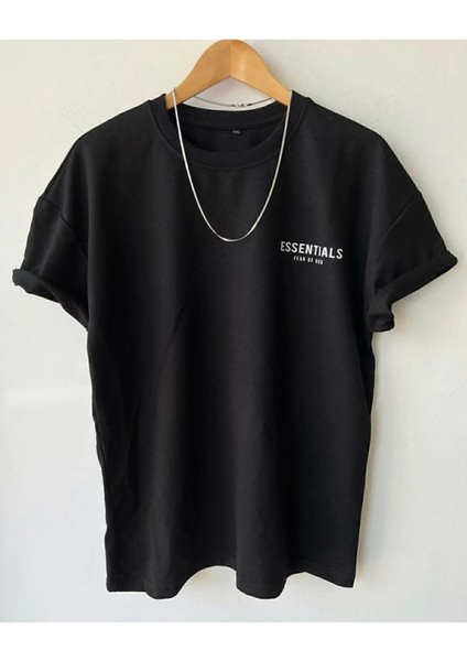 Erkek Baskılı Bisiklet Yaka Kısa Kollu T-Shirt