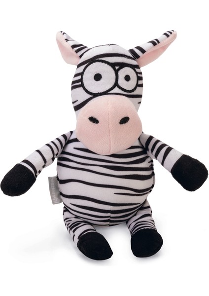 Beeztees Köpek Oyuncağı, Sesli, Zebra, Peluş, Siyah/beyaz, 25X12X9,5CM