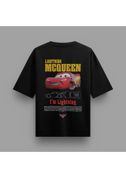 Şimşek Mcqueen Oversize Tshirt