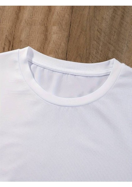 Kokteyl Baskılı Plajda Tatilde Dışarda Giymelik Rahat Oversize Kadın Tshirt modelleri