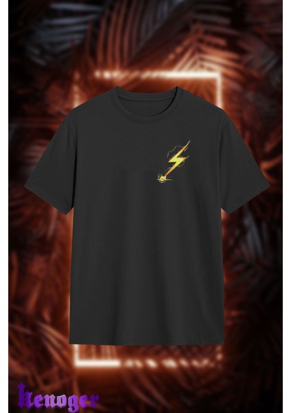 Oversize - Pikachu Basklı T-Shirt fiyatları