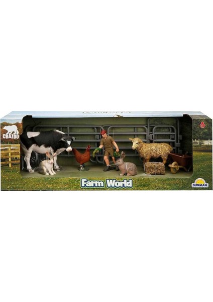 2690 Farm World Çiftlik Hayvanları Oyun Seti