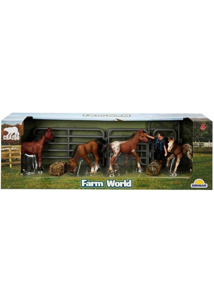 2690 Farm World Çiftlik Hayvanları Oyun Seti