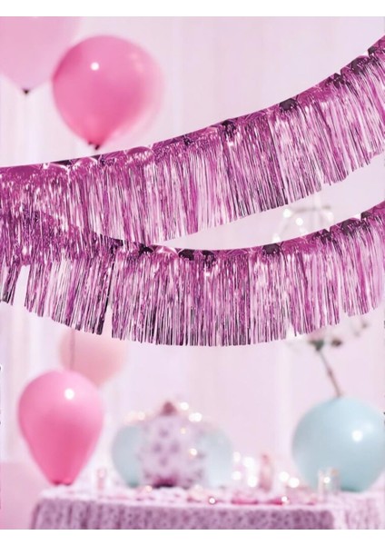 Parti Süsleri Metalize Püskül Süs Rose Gold 2 mt