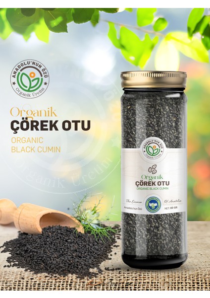 Organik Çörek Otu ''60gr''