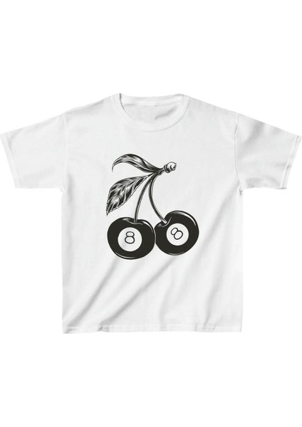 Cherry 8 Ball Baby Tee