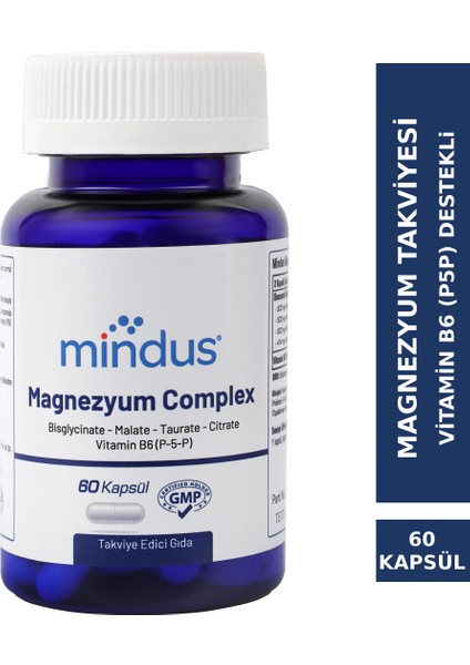 Magnezyum Complex 60 Kapsül