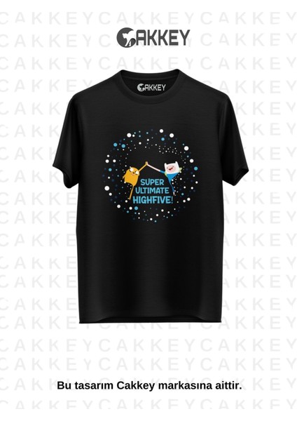 Adventure Time Baskılı T-Shirt