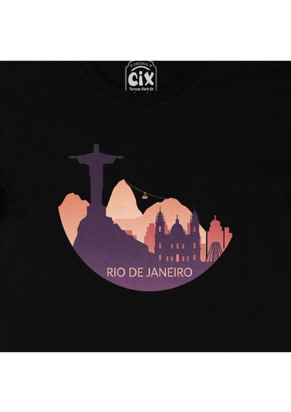 Rio De Janeiro Siyah Tişört fiyatları