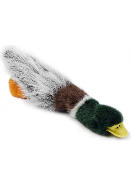 Beeztees Köpek Oyuncağı, Iki Sesli, Ördek, Peluş, Yeşil/kahverengi, 26X8X3CM