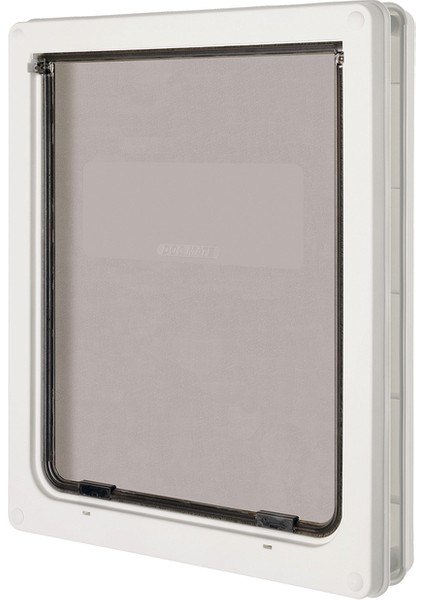 Beeztees Dogmate Köpek Kapısı, Çift Yönlü, 2 Fonksiyonlu, Beyaz, 44X36,5CM