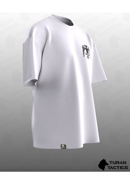 Selçuklu Kartalı Tasarımlı Oversıze Unısex T-Shırt fiyatları