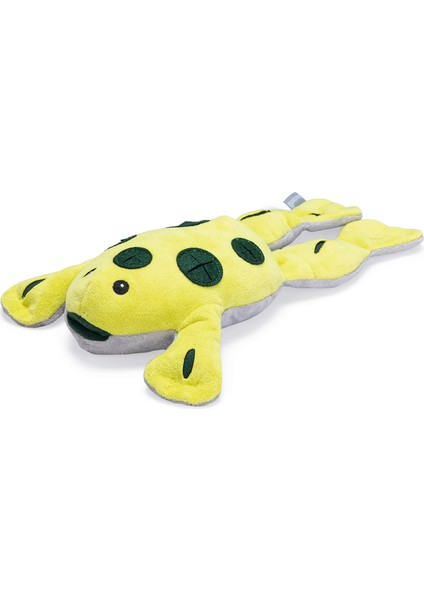 Beeztees Köpek Ödül Saklama Oyuncağı, Kurbağ, Peluş, Sarı, 31X20X7CM