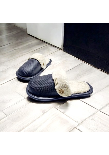 06 Sessiz Taban Içi Kürklü Su Geçirmez Eva Ev Iş Sokak Bahçe Terliği modelleri