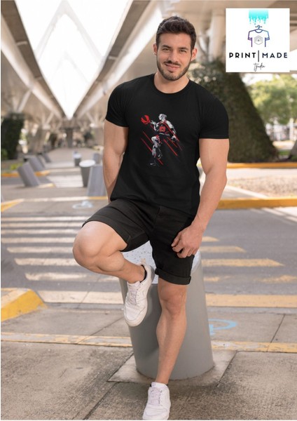 M.jordan Bisiklet Yaka Yüksek Kalite Baskılı T-Shirt fiyatları