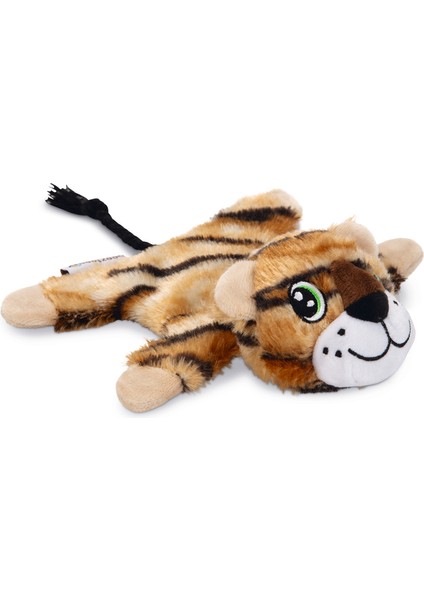 Beeztees Köpek Oyuncağı, Sesli, Yavru Kaplan, Peluş, Kahverengi, 18X19X8CM