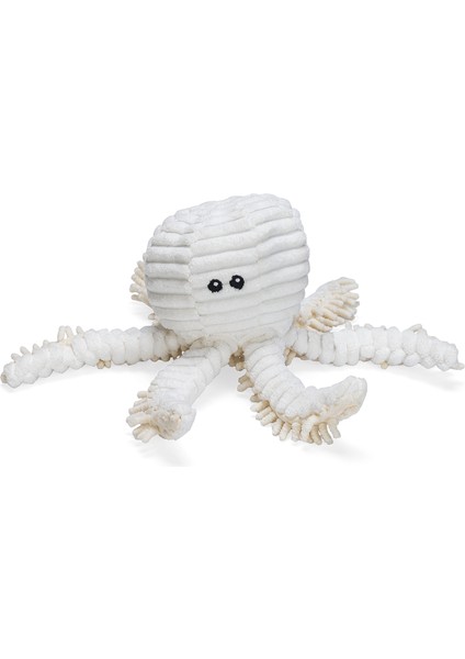 Beeztees Köpek Oyuncağı, Ahtapot, Peluş, Beyaz, 26X13X13CM