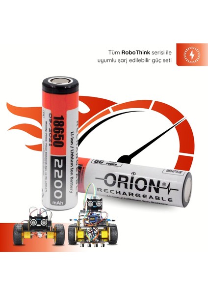 Power Upgrade Kit Robothink Setler Için Şarj Edilebilir Güç Kiti
