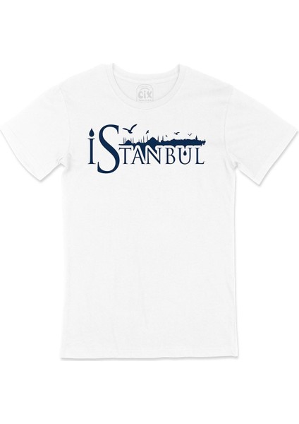 Istanbul Yazılı Tişört