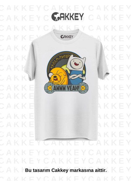 Adventure Time Baskılı T-Shirt