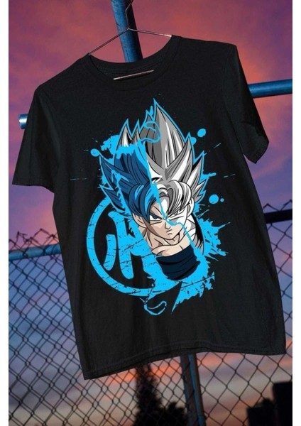 Tasarım Dragon Ball : Son Goku Baskılı Oversize %100 Pamuk T-Shirt