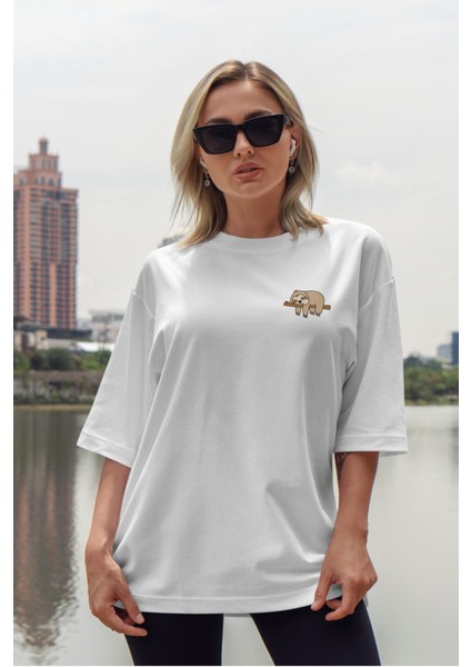 Oversize Koala Baskılı T-Shirt fiyatları