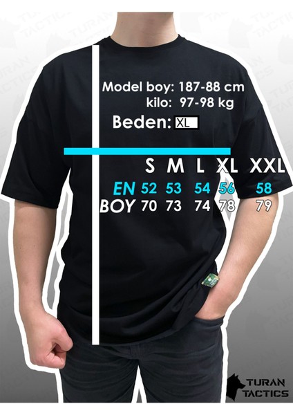 Turan Tactıcs Oversıze T-Shırt fırsatları