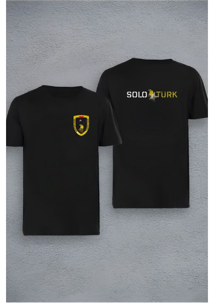 Unisex Tasarım Solotürk Baskılı Oversize %100 Pamuk T-Shirt modelleri