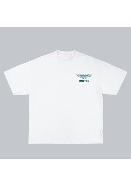 F1 Aston Martin Aramco Oversize Tişört fiyatları