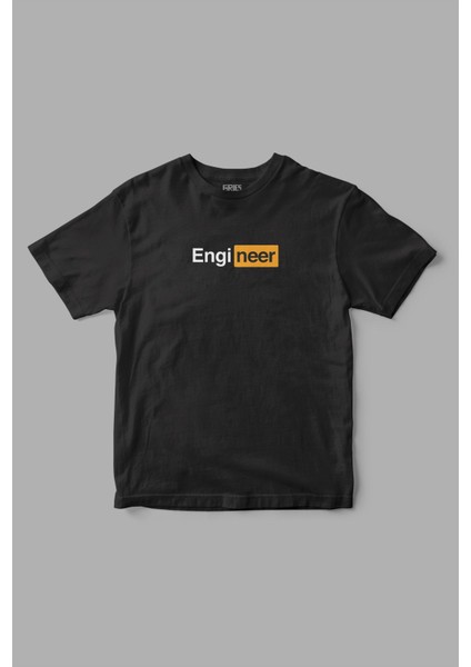Engineer Mühendis Baskılı Tişört
