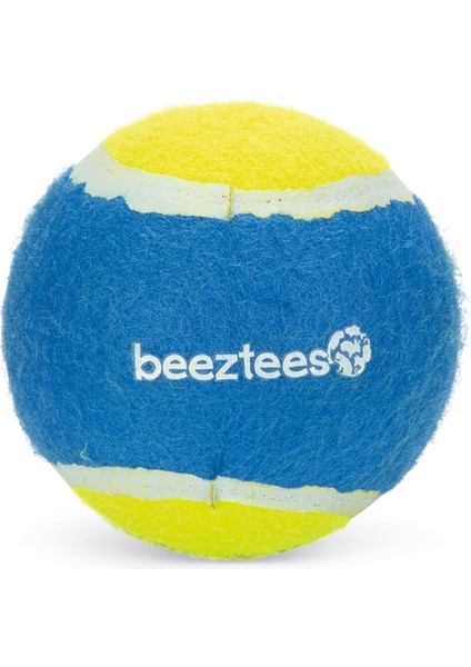 Beeztees Köpek Oyuncağı, Tenis Topu, Mavi/sarı, 10CM