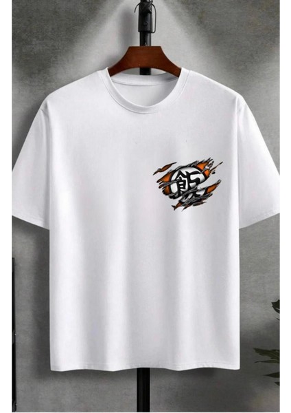 Tasarım Dragon Ball : Son Goku Baskılı Oversize %100 Pamuk T-Shirt fiyatları