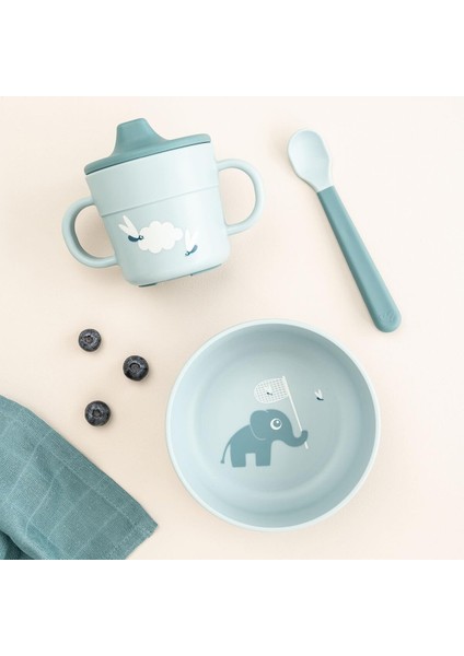 Foodie Ilk Öğün Yemek Takımı Elphee, Vantuzlu Kase, Bebek Kaşığı ve Bardaklı Set fiyatları