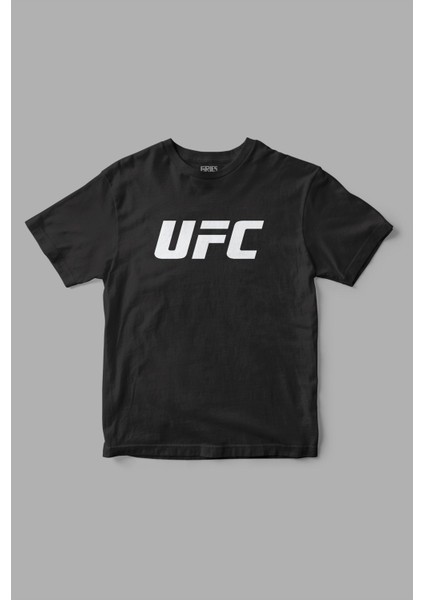 Ufc Logo Baskılı Tişört
