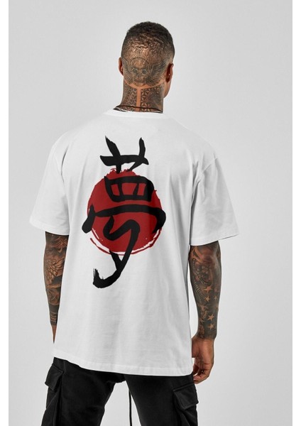 Oversize Japan Mood Dream Baskılı T-Shirt