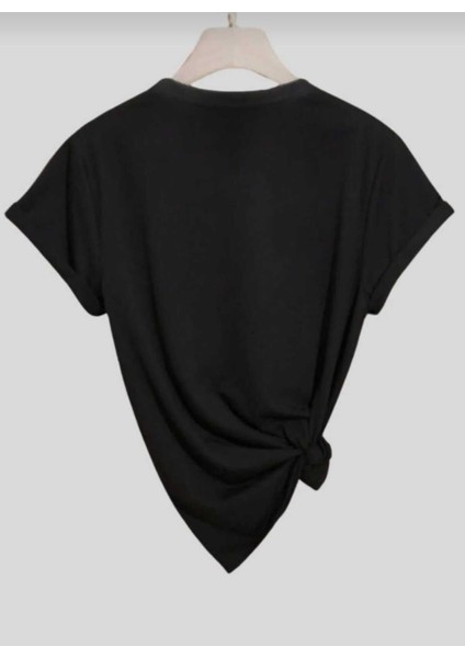 Japon Karakter Kuromi Baskılı Oversize Rahat Kalıp Tshirt fiyatları