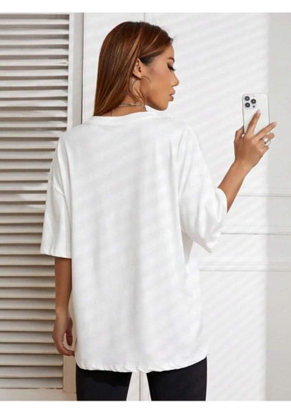 Chosen Baskılı Oversize %100 Pamuk T-Shirt fiyatları