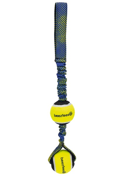 Beeztees Köpek Oyuncağı, Yüzen, Tutamaçlı Iki Tenis Topu, Mavi/sarı, 44X6,3X6,3CM modelleri