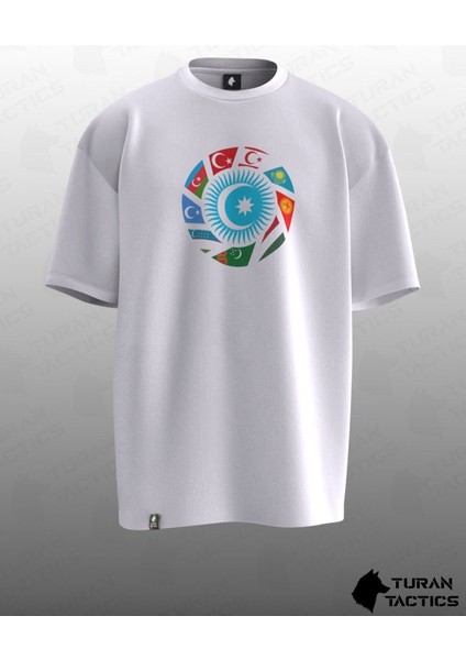 Turan Tasarımlı Oversıze Unısex T-Shırt
