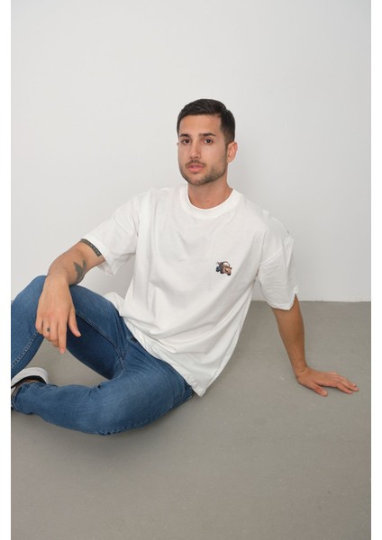 I'm Mater Mcqueen Cars Arabalar Ön Arka Baskı Detaylı Oversize Tişört T-Shirt modelleri